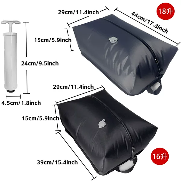 Casual Waterproof Foldableable Travel Bag Vacuum Compression Travel Business Bag Compression Storage Bag Airtight Vacuum Bag