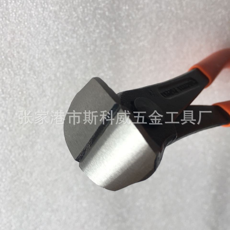 Alicates de cremallera alicates de corte superior alicates de tracción de uñas Alemania tipo Cut6-inch de extremo 7 pulgadas 8 pulgadas de acero de alto carbono