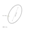 SZ45 Full Sky Star Round Bracelet Steel 55 Large large