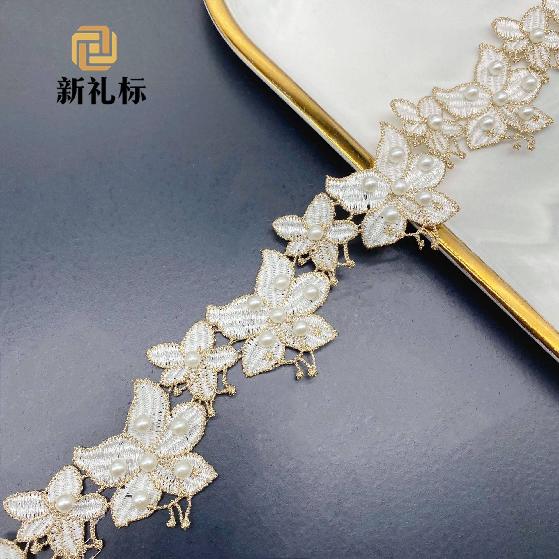 New product clothing auxiliary materials handmade beaded beaded…