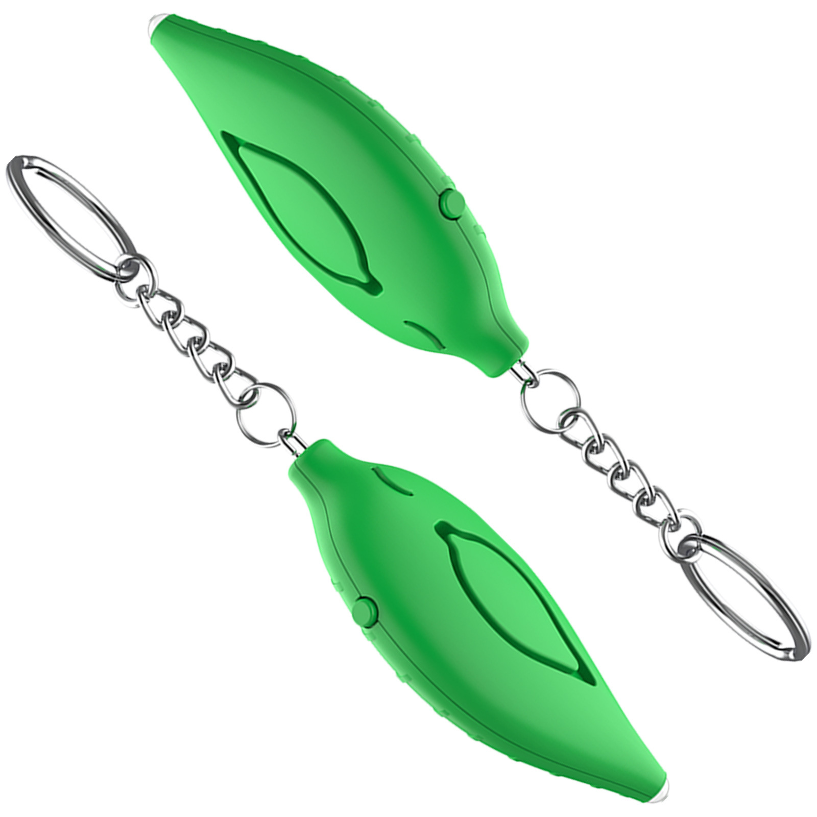 Alarma Personal en Forma de Hoja MP-A01 con Luz LED para Mujeres