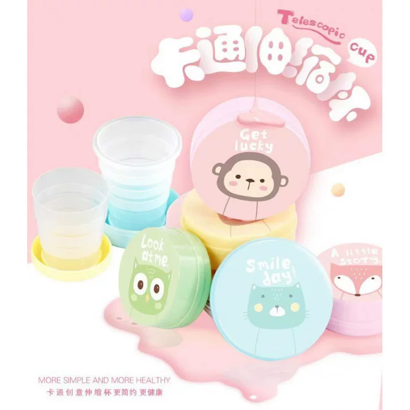 Creative handheld children's cartoon tea cup for traveling