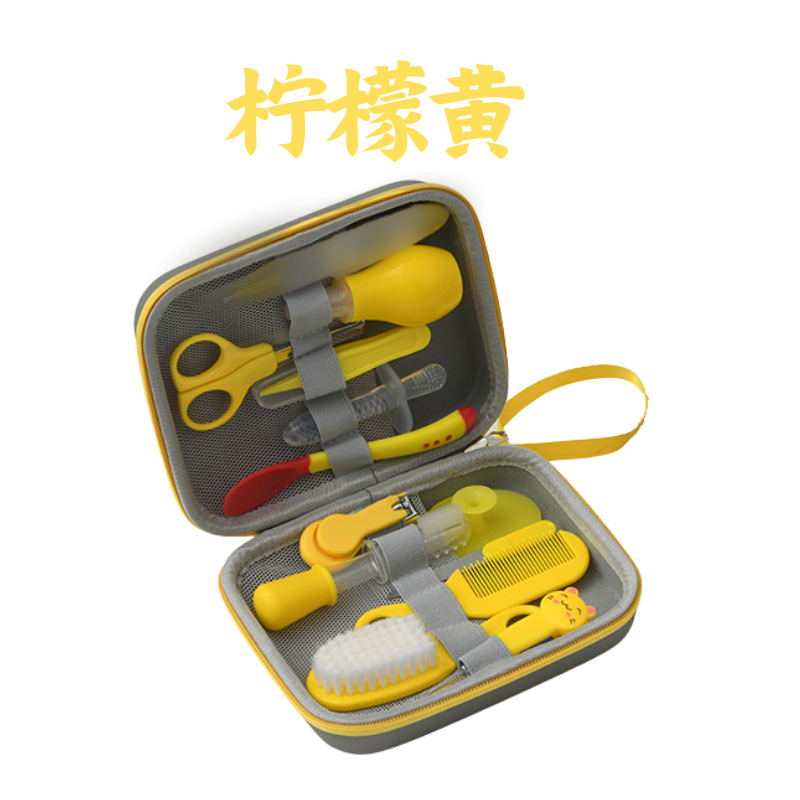 Cuidado del bebé traje bebé nariz aspiración cortauñas traje diario suministros de limpieza al por mayor 14 unidades