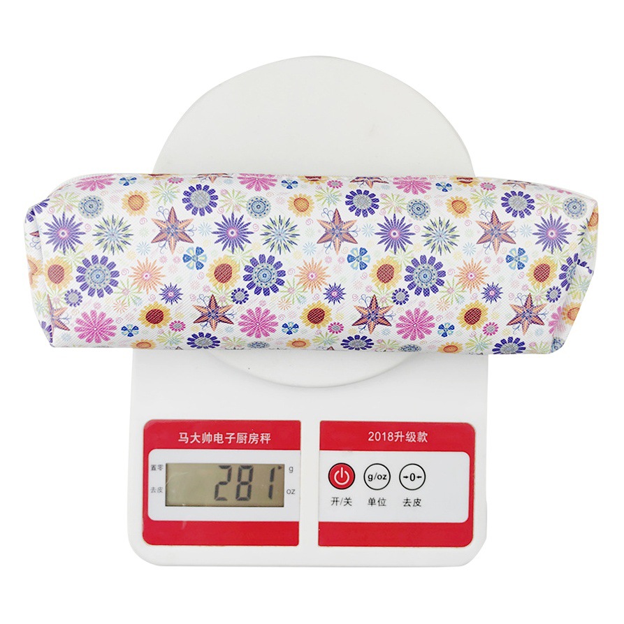 Herramientas transfronterizas TPR impresión mango suave crochet de aluminio rosa flor mango crochet conjunto de 14 piezas 2 .. Cubierta del bolso 0-10.0PU