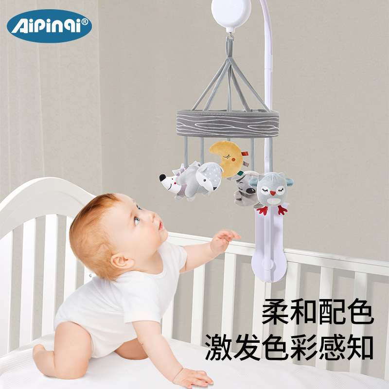 Aipinqi campana de cabecera de la cama para bebés juguetes campana giratoria colgante carro de bebé colgante en stock