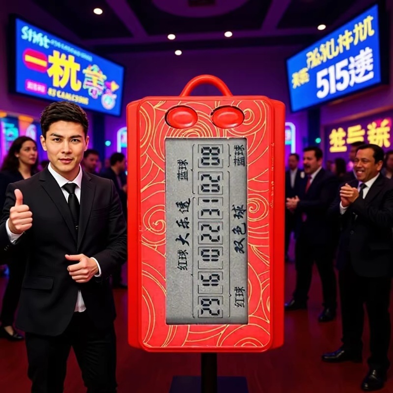 Double-Color Lottery Number Picker, Welfare Sports Lottery Simulation Lottery Machine, Big Lottery Machine, Electronic Lottery Machine