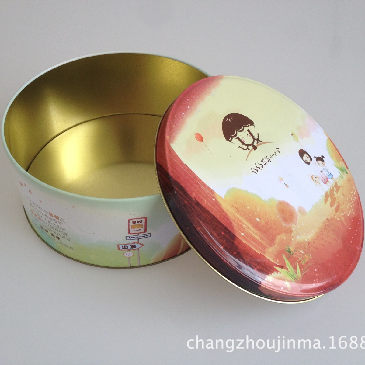 曲奇饼干铁盒食品铁盒礼品铁盒开窗大铁盒金属罐铁罐厂家批发