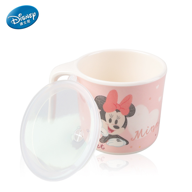 Vajilla infantil auténtica, plato dividido, tazón de resina de melamina con dibujos animados, tazón para comer para bebés, tazón resistente a caídas y al calor