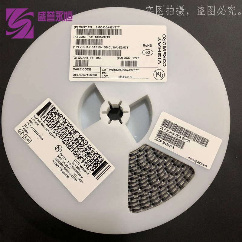 15V 双向TVS瞬态二极管SMBJ15CA 贴片DO-214AA P6KE15CA 全新现货