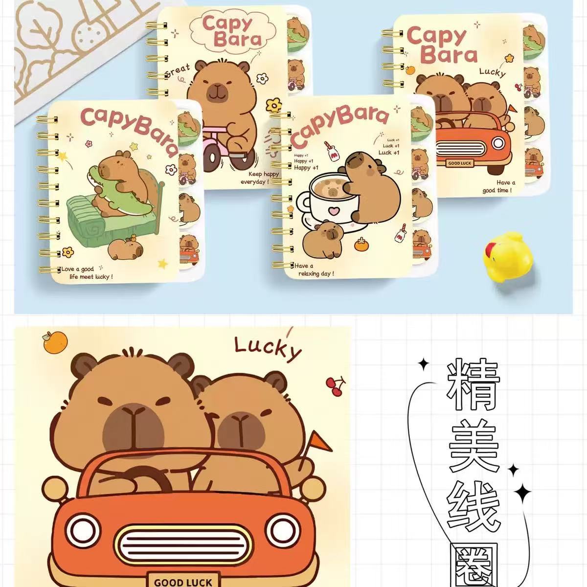 Cuaderno Espiral con Diseño de Mascota Adorable, Cuaderno Escolar Kuromi de Alta Calidad, Planificador Espiral con Hojas Intercaladas, Diario, Agenda.