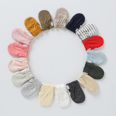 Baby Anti-Scratch Face Mitts for Newborns, Non-Suck Hand Mitts, Cotton Baby Mitts, Breathable Universal Toddler Protection Gloves, Wholesale