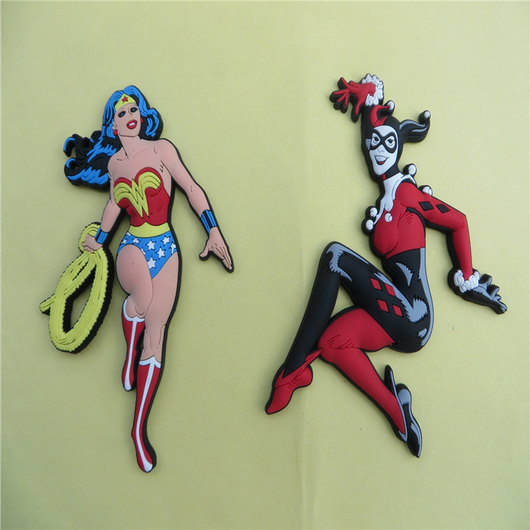 Magnetic cartoon fridge magnet PVC from soft rubber
