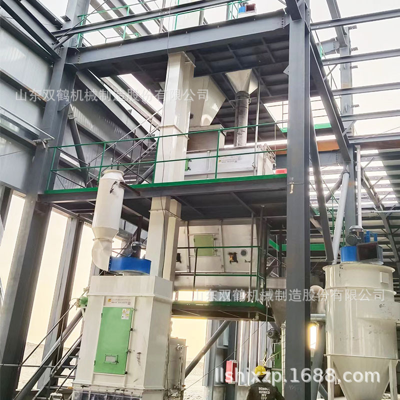 山东双鹤牛羊鸡鸭猪预混饲料生产线各种微量元素复合饲料成套设备