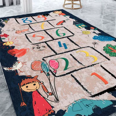 Carpet: Avtomobil döşəmə paspasları - hopscotch-11-14-2m