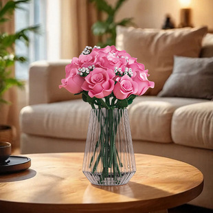 Ʒ����PL6021-28�ۼt�ڼt����õ�廨��Ů��ƴ�b���Ƿeľ�羳���N