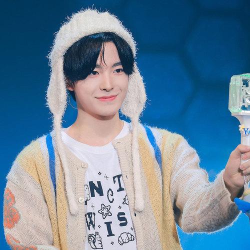 NCT WISH Asia Tour Concert LOGin merchandise same-style clothing short-sleeved T-shirt loose-fit pure cotton base shirt