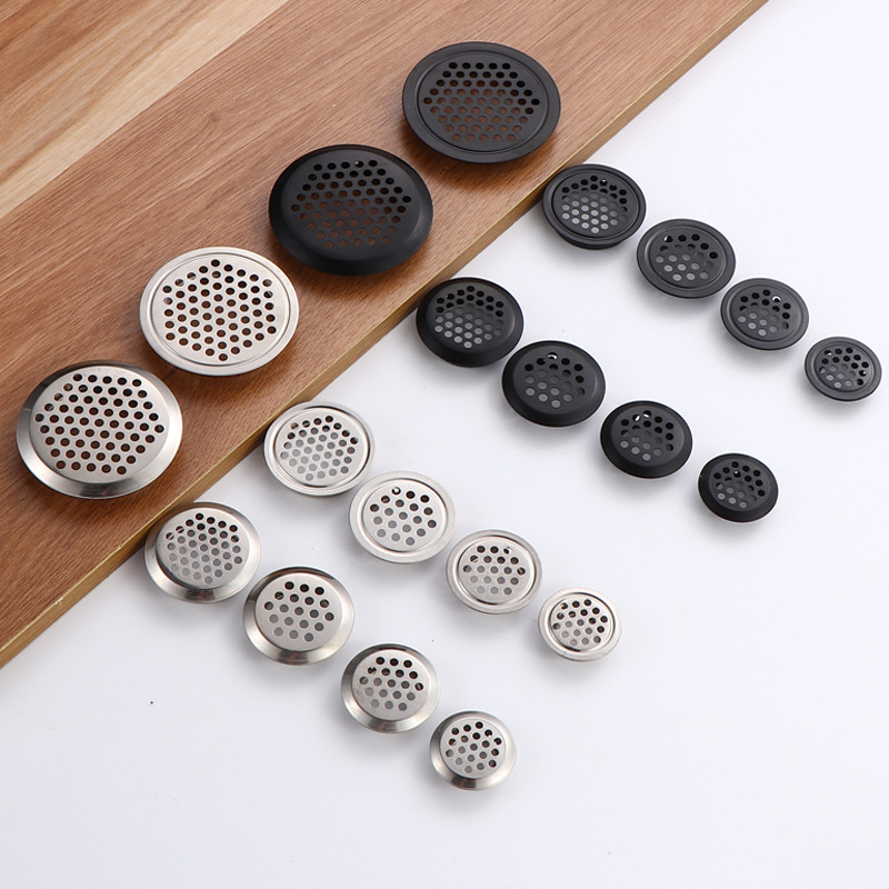 Stainless Steel Ventilation Holes, Ventilation Hole Covers for Cabinets, Wardrobes, and Shoe Cabinets, Round Ventilation and Heat Dissipation Hole Plugs for Moxibustion Futons Stainless Steel Ventilation Holes, Ventilation Hole Covers for Cabinets, Wardrobes, and Shoe Cabinets, Round Ventilation and Heat Dissipation Hole Plugs for Moxibustion Futons