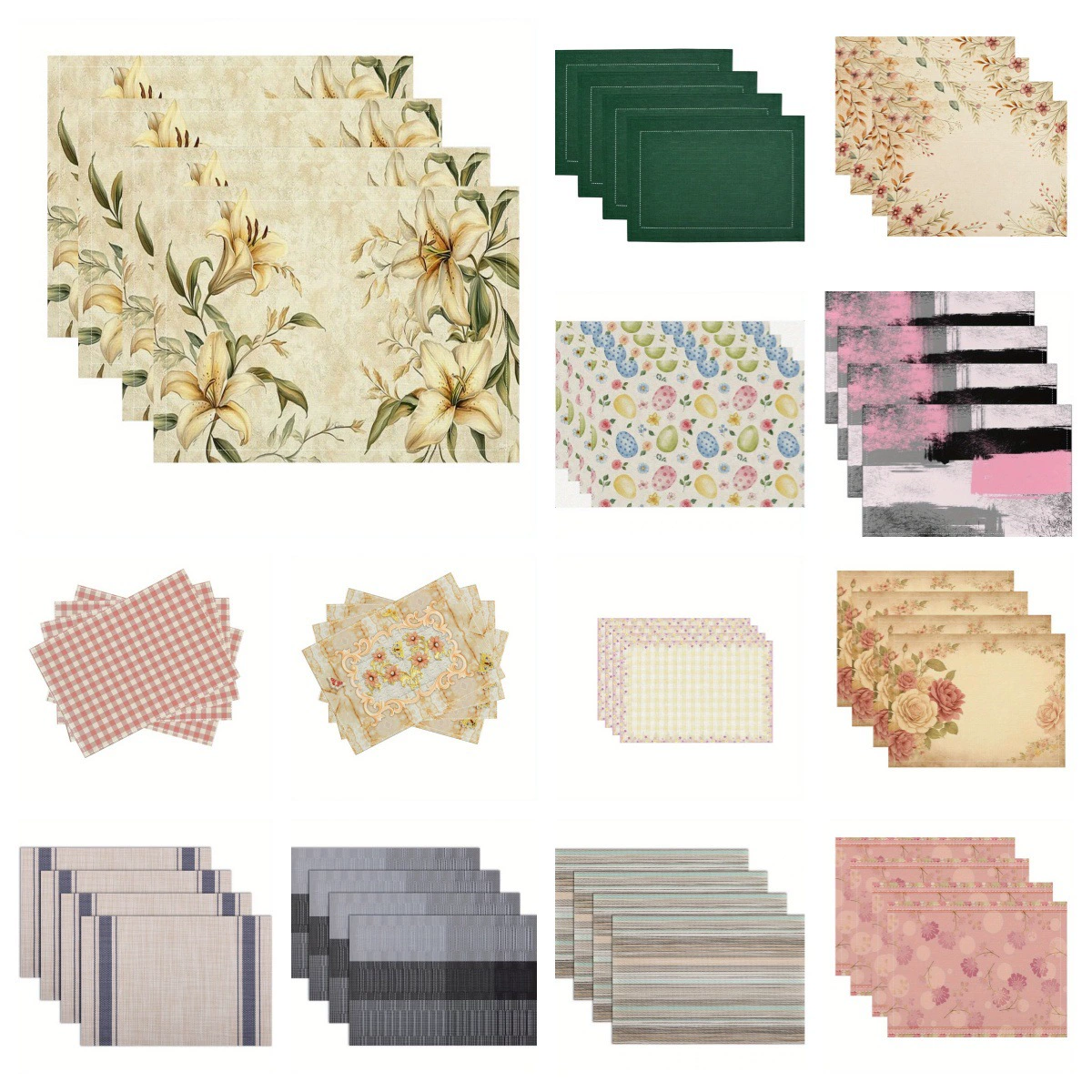 (Cross-border trading), Christmas table mat, new collection
