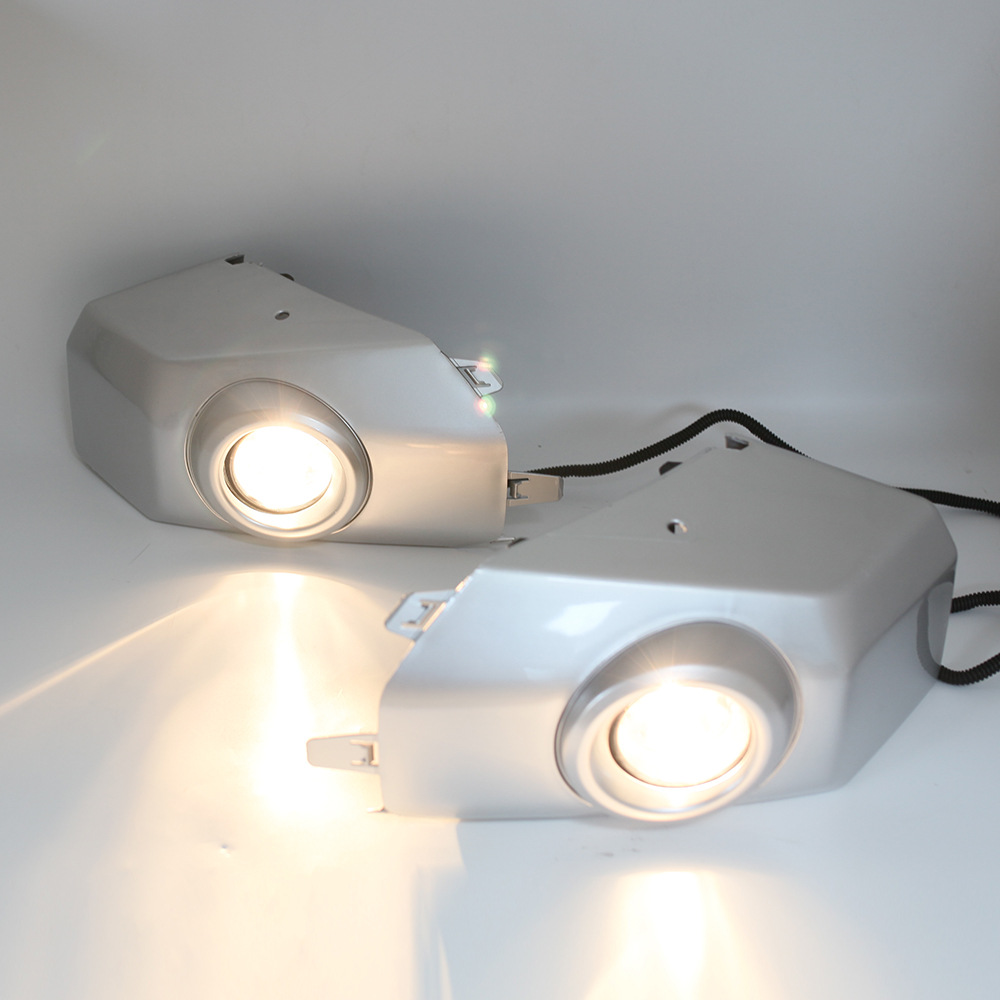Aplicable a 07-14 años Toyota kuroze FJ LED luz antiniebla LED negro Shell LED luz antiniebla luz diurna
