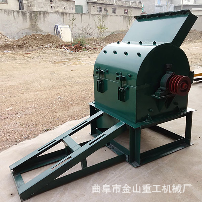 大功率花生饼饲料机 菜籽饼破碎设备 三相电饲料粉碎机