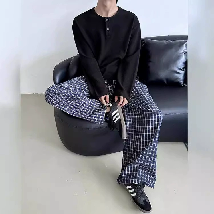 Осенняя свободная пара костюмы для отдыха в американском стиле с loose fit