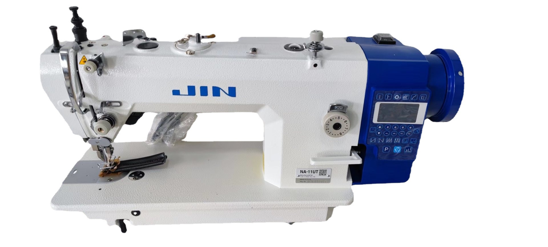 JIN marca NA-11UT de cuero grueso material de la máquina de coser de la máquina pesada hogar industrial Equipo automático máquina síncrona