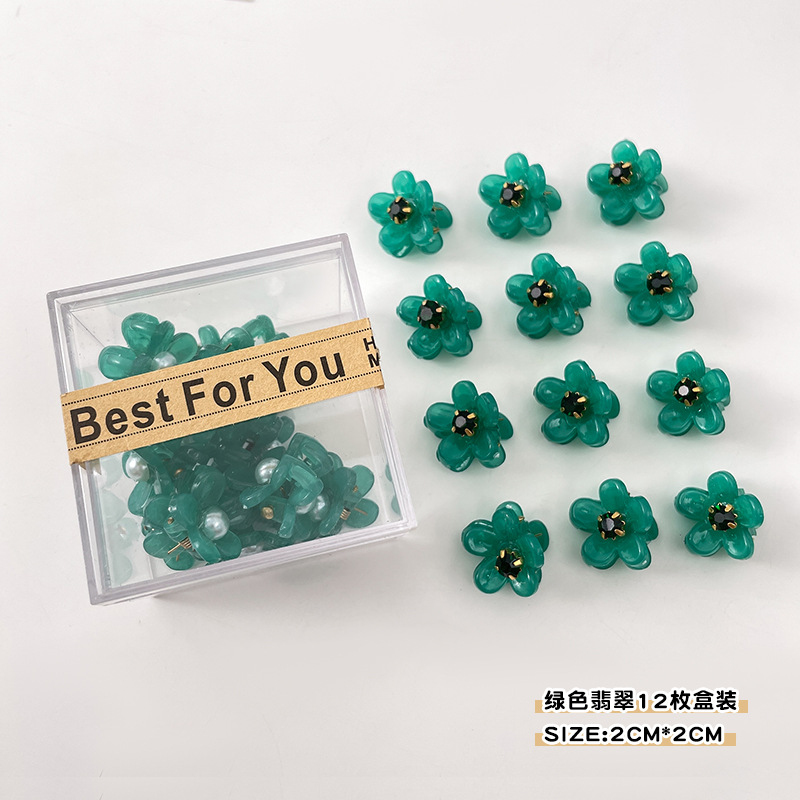 Lado flequillo clip horquilla Mini tamaño pequeño clip femenino frente trenzado pelo clip tocado verano princesa cabeza horquilla