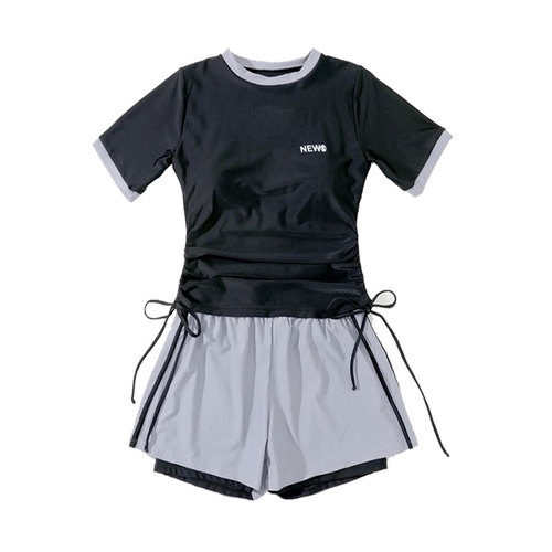 Women's Plus Size Full Body Swimsuit with Coverage for a Slimmer Look, Suitable for 180 lbs