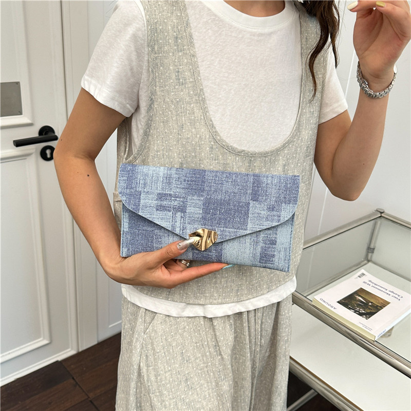 2026 nuevo bolso cuadrado simple bolso casual personalidad bolso de mano sobre bolsa de mano texturizado bolso de mano mujer verano