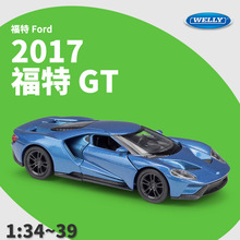 WELLY����1:36 Ford ���� GT�ܳ�����Ͻ��Ʒ����ģ�ͻ��������