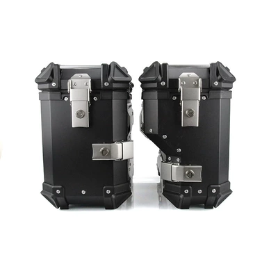 Boxes, Three Boxes, Tail – Motorcycle trunk - right-hide-38l-black