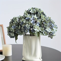 国境を越えた売れ筋の造花、アジサイ、造花、リビングルームのテーブルフラワー、ウェディングパーティーのフラワー、国境を越えた特別供給