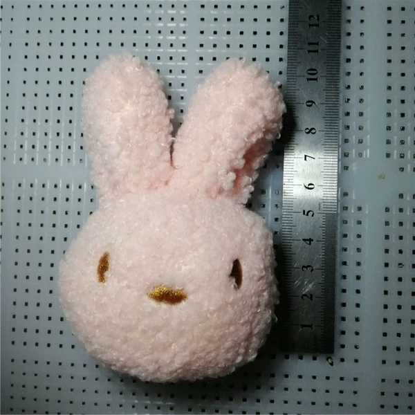 7cm pink rabbit head