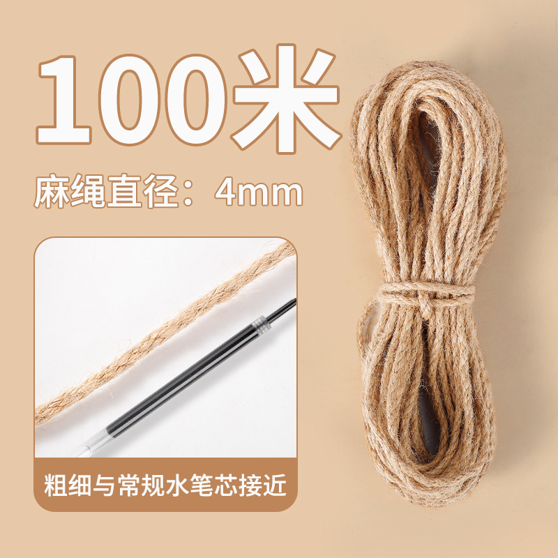 Cuerda de cáñamo especial resistente al rasguño gato DIY sisal marco de escalada para gatos poste de agarre para gatos tabla de agarre para gatos