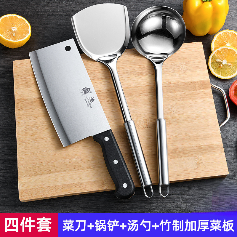 Cuchillos de regalo para cortar frutas utensilios de cocina 2 - en - 1 tablero combinado conjunto de cuchillos de cocina de cocina tablero adhesivo de cocina doméstica image 10