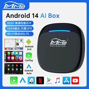 MMB Carplay AI Box Android 14 Qualcomm 6225 Simsiz Dönüşüm Box