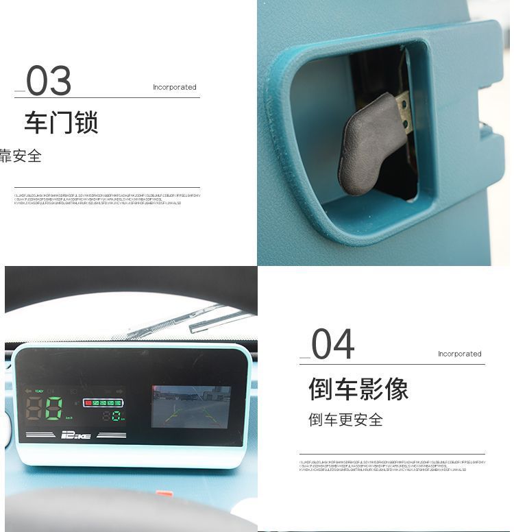 Electric four-wheel truck pickup truck dual-use new energy vehicle