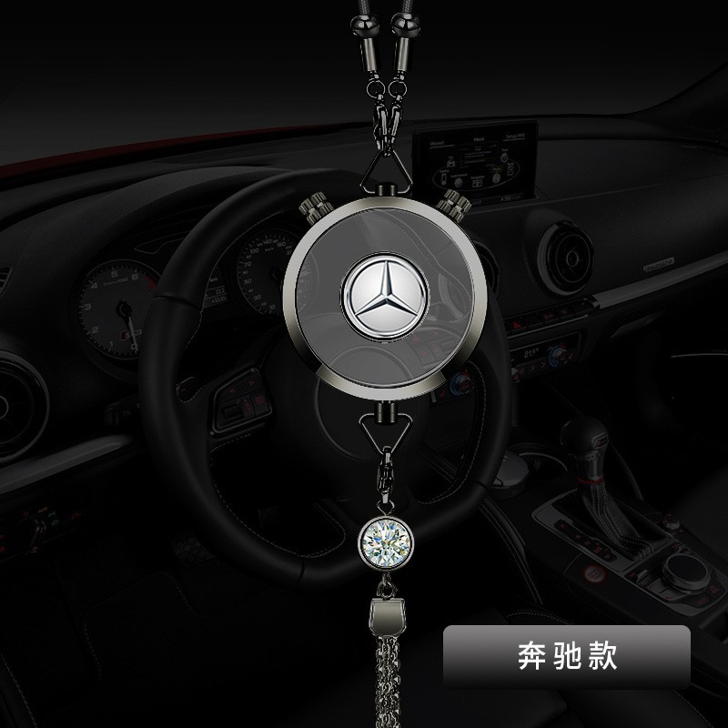 건메탈 컬러 3헤드 합금 펜던트(박스형) [다른 모델에 대한 메시지] 기본 벤츠