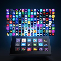 Miaolianbao オリジナル Streamdeck ビジュアル キーボード LCD ディスプレイ キー プログラマブル カスタマイズされた小型キーボード