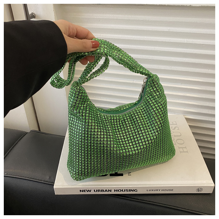 172g Weight Sewing Thread Fashion Element Zipper Closure Type Single Shoulder Strap Strap Type Underarm Bag Bags Type Daily, Shopping Occasion Pu Leather Material Solid Color Pattern All Seasons Season Women's Gender Streetwear Style Square Shape Small Size Women's Small Pu Leather Solid Color Streetwear Sewing Thread Square Zipper Underarm Bag 5