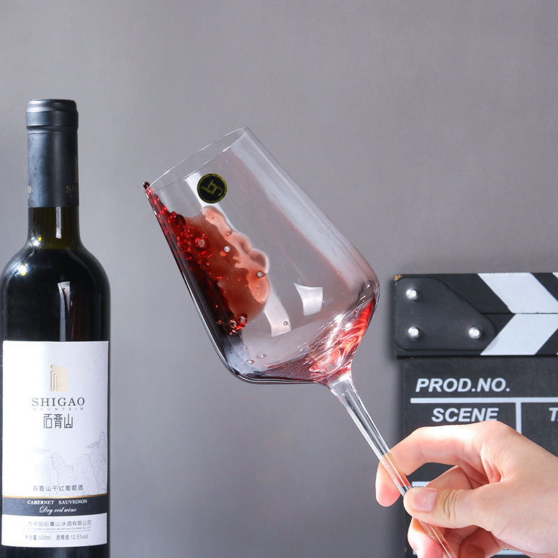 Venta al por mayor copa de vino casa hotel banquete set de vino copa de vino entrega de una pieza