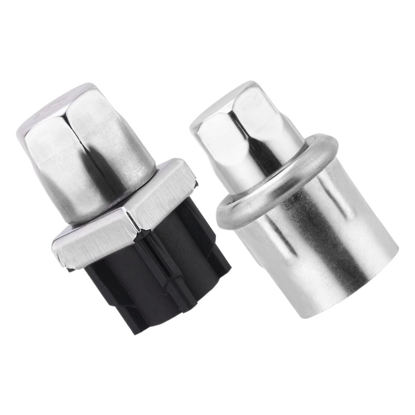 Pata ajustable de acero inoxidable para muebles, tapón plástico para mesa y tubo cuadrado