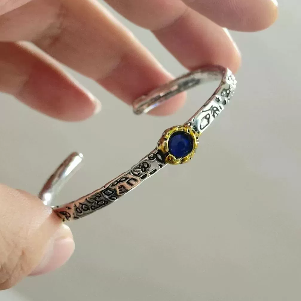 Серебряный браслет для любимого, украшение, панк стиль