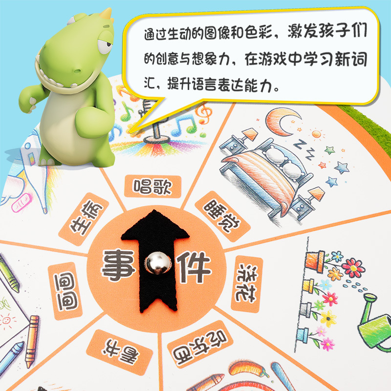 幼稚園の言語区はストーリを見て話をします。|undefined