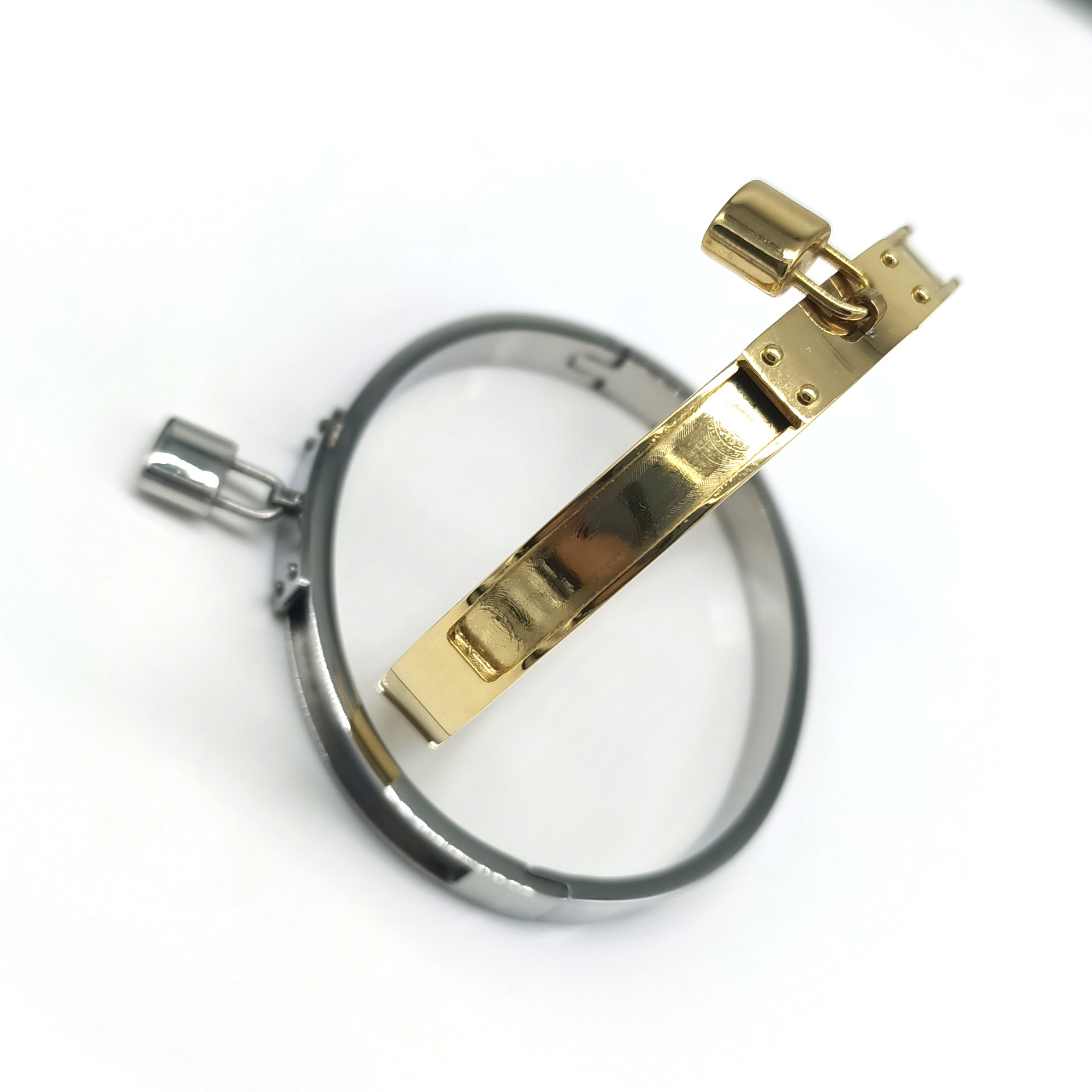 Bracelet 1pc lock head bracelet presbyopia sticker hardware_voghion.com