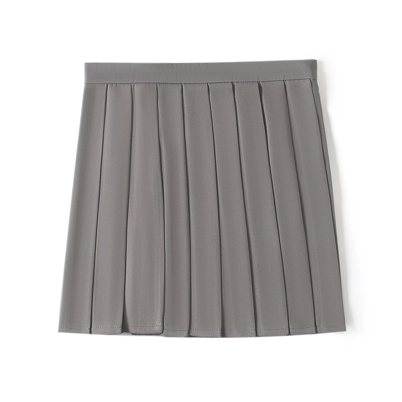 JK Униформа плиссированная юбка Женская Длинная летняя юбка средней школы в студенческом стиле юбка средней длины для студентов средней школы форма для выпускного класса школьная форма костюм