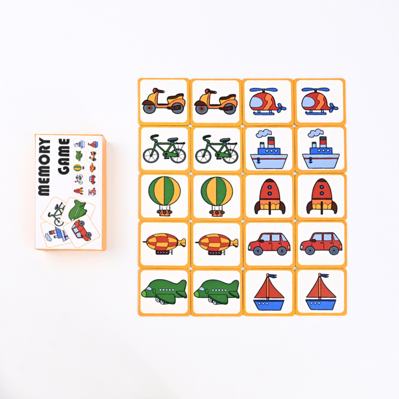 疯狂对对碰卡片益智思维训练玩具亲子互动桌游纸牌 Memory Game|undefined