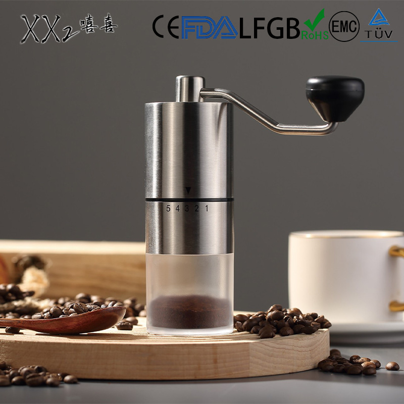 In stock coffee grinder hand Coffee Grinder coffee machine manual coffee bean grinder one-piece delivery