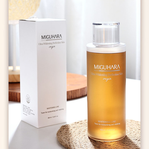 South Korea imported general trade Migu water Hala toner brightening and removing yellow wet compress essence water 400ml