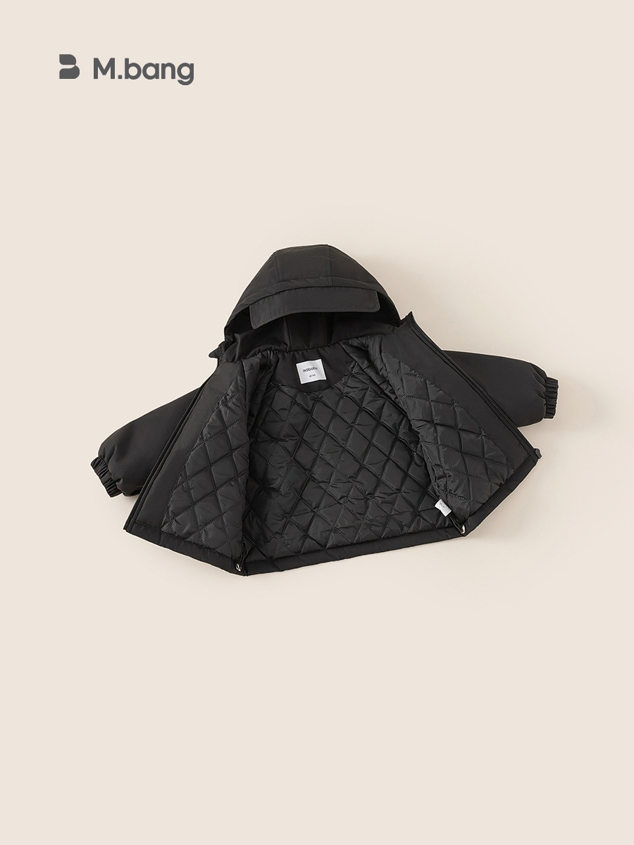 Yoobao ropa infantil chaqueta de niño otoño invierno engrosado invierno niño chaqueta de invierno niños con capuchón Cardigan